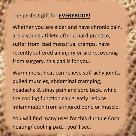 Route 66 Therapeutic Corn Heating & Cooling Pads - Picture 4 of 8